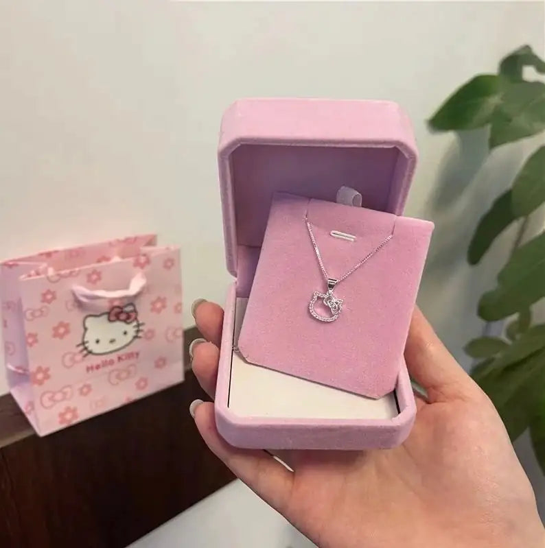 Hello Kitty Diamond Necklace