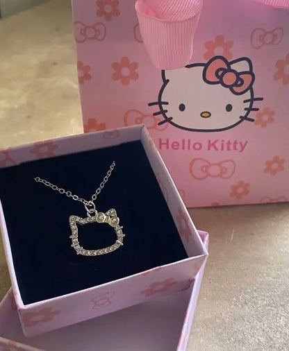 Hello Kitty Diamond Necklace